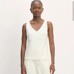 Everlane Dream V-neck Organic Cotton Top